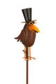 Metall Figur Rabe mit Schirm H: 20-26cm oder Rabe auf Stab H: 106 cm | eBay