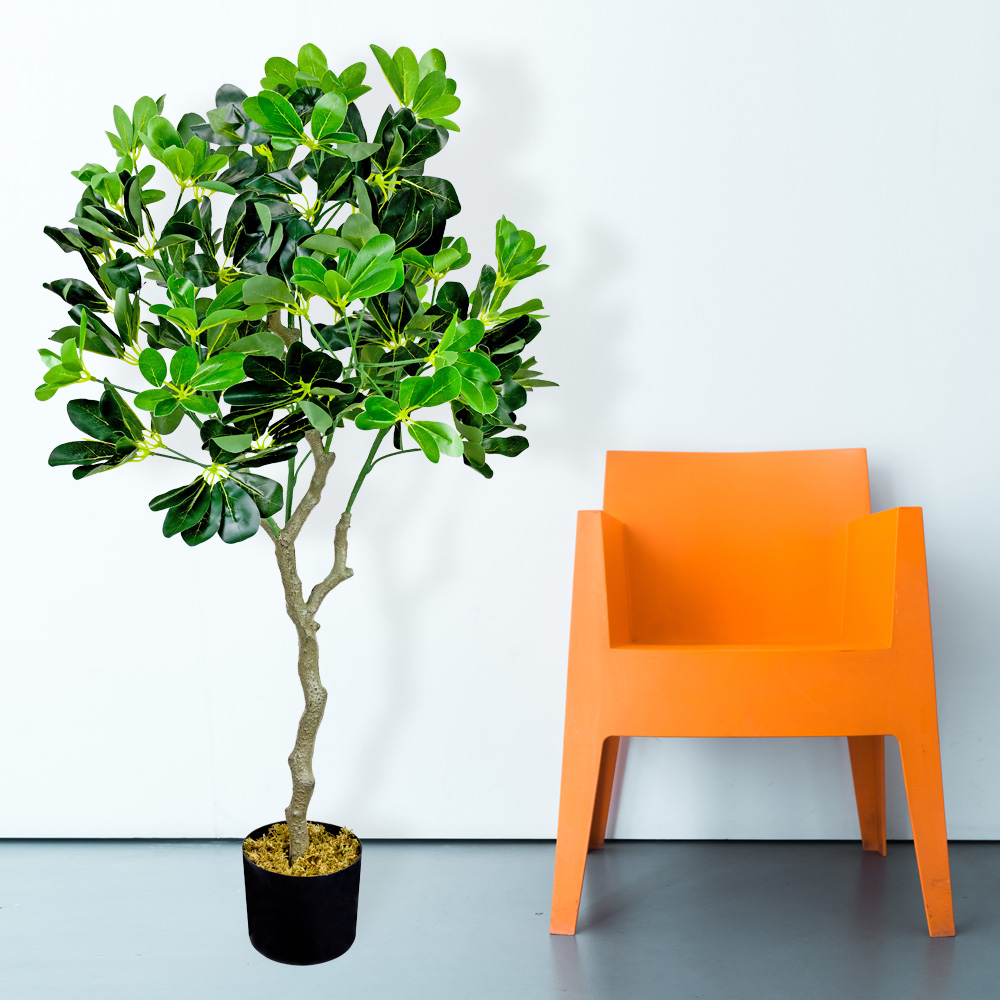 Kunstpflanze Schefflera Aralie Kunstbaum Knstliche Pflanze 100 cm Decovego  | eBay