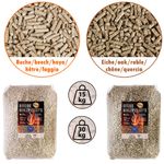 BBQ-Toro Pellet Di Faggio Per Grigliare 100% Legno Di Faggio 15 Kg