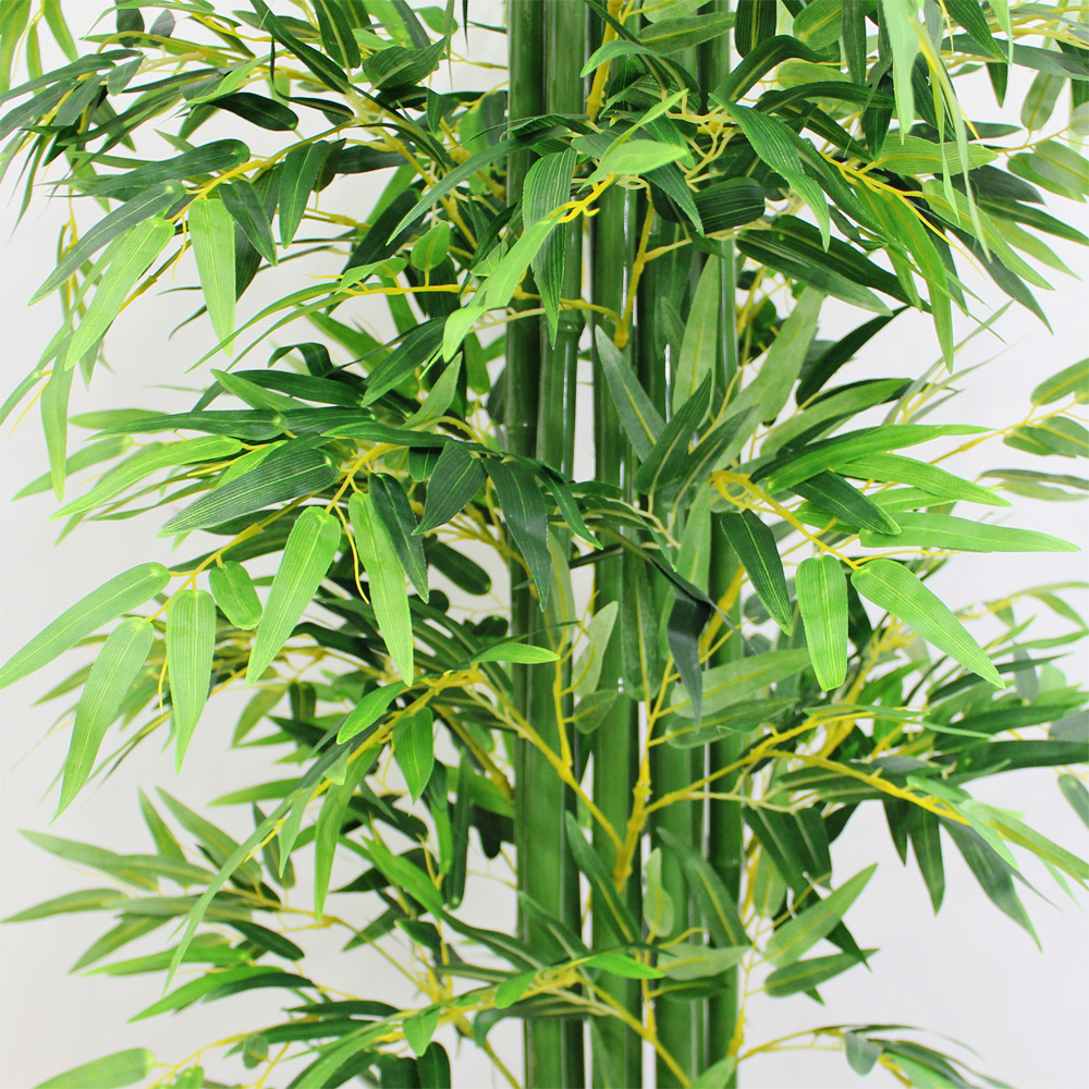 Bambus Kunstbaum Kunstpflanze Knstliche Echtholz Pflanze 210cm Decovego |  eBay