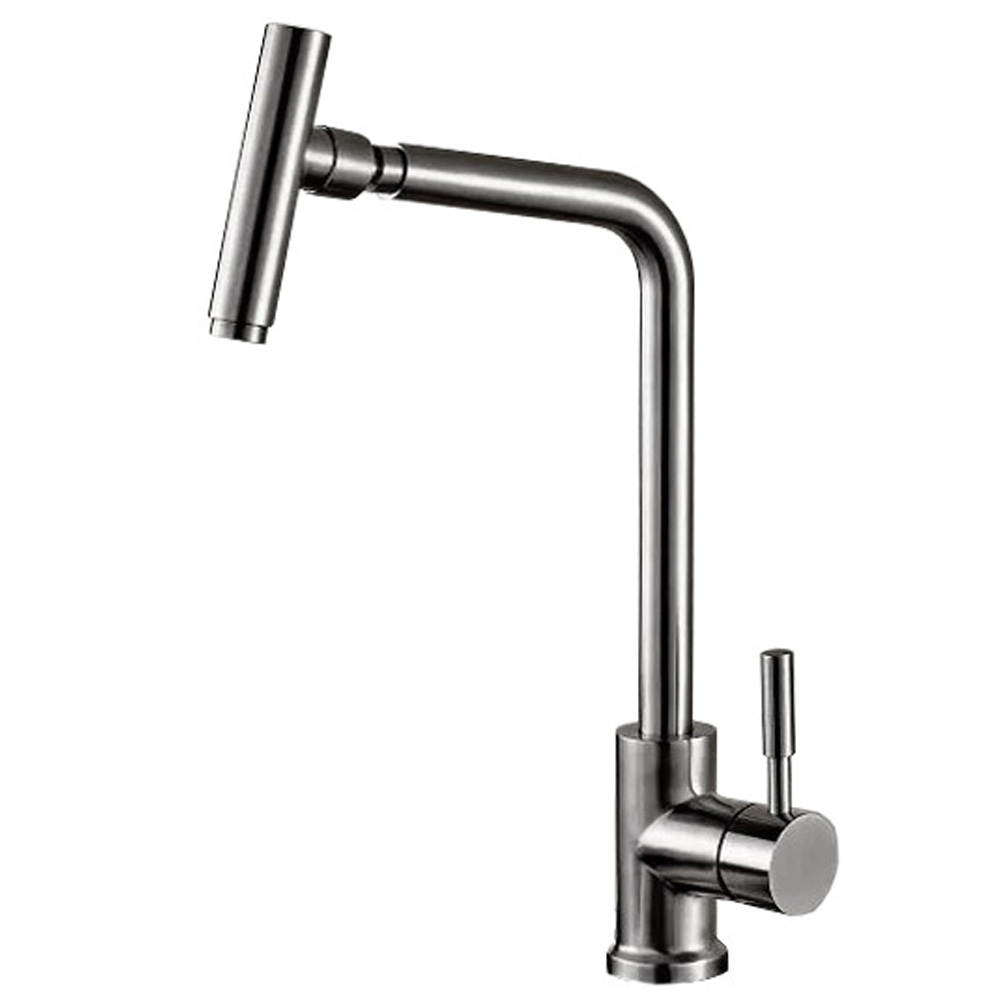 Armatur Edelstahl Massiv Einhebel Küche Spülbecken Spültisch Wasserhahn