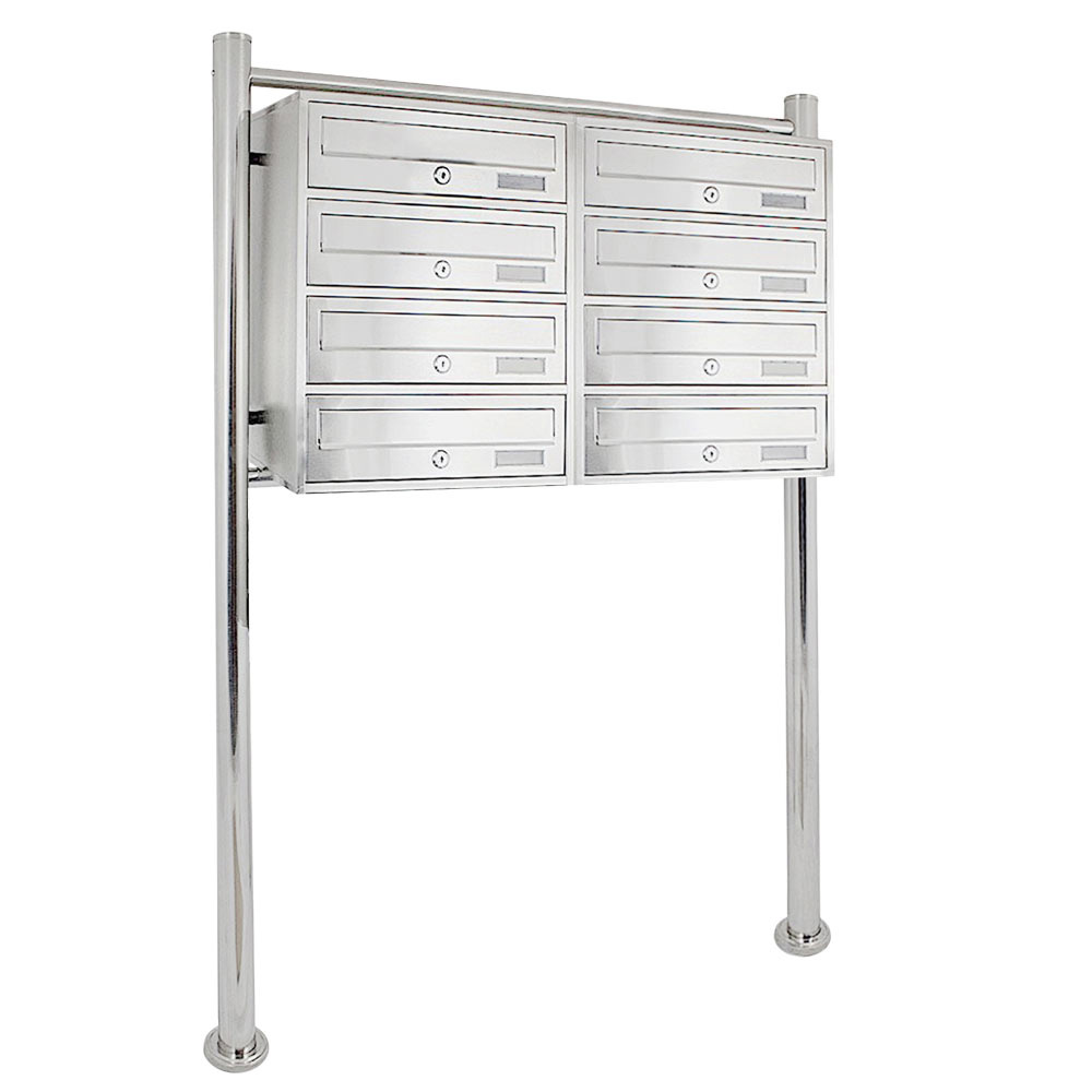 Sistema buzón de pie sistema de buzón buzón acero inoxidable V2Aox - Imagen 2 de 4