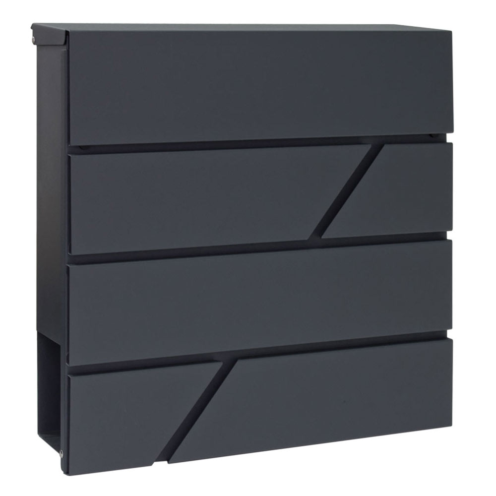 Wandbriefkasten Modern Briefkasten V2Aox Edelstahl Wandmontage Post Zeitungsrolle Zeitungsfach
