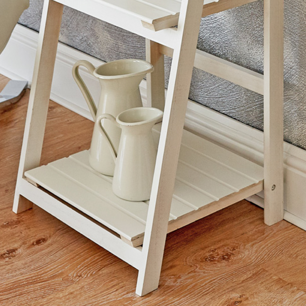 Étagère Bibliothèque 4 étagères Pliante Kingpower - Bois MDF 149x39x41.5 Cm - Neuf