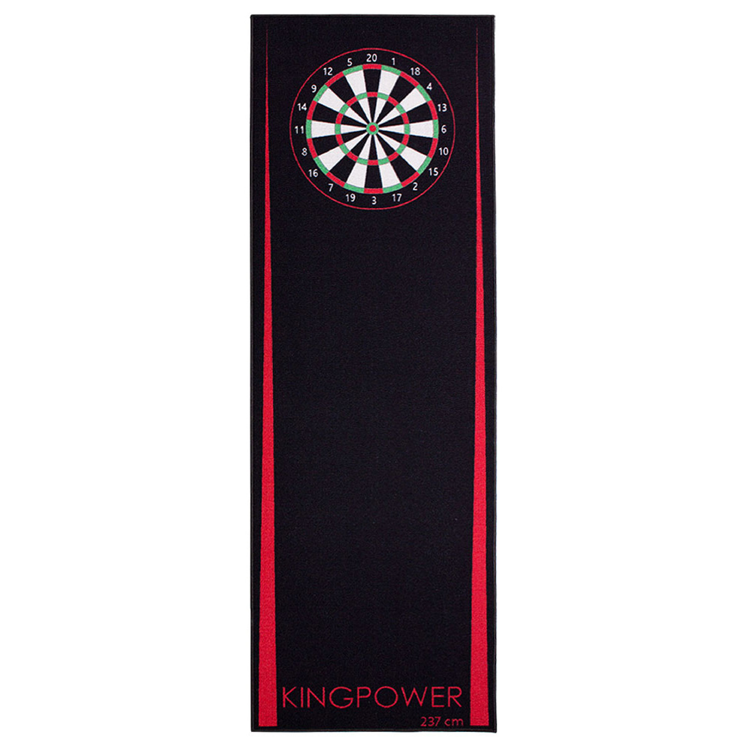 Dragon Darts – tapis de fléchettes – noir-rouge Original – tapis de  fléchettes – tapis