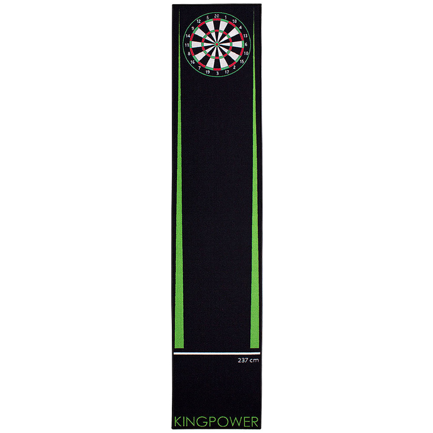 Kingpower Dartteppich Mit Abwurflinie, Dart Zubehör Mit