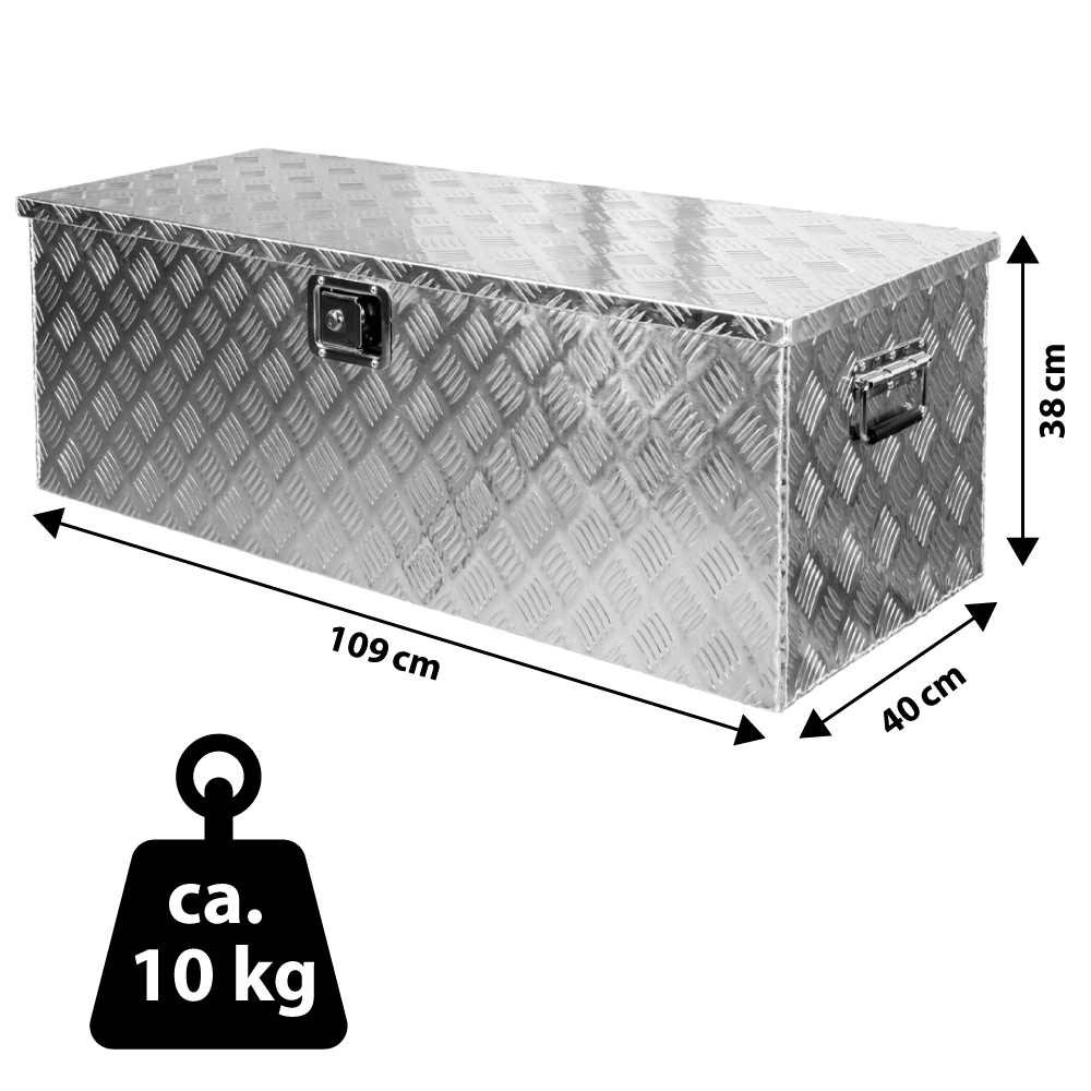 Truckbox Box Werkzeugkiste Anhängerbox Deichselbox Aluminium Box D035 Trucky