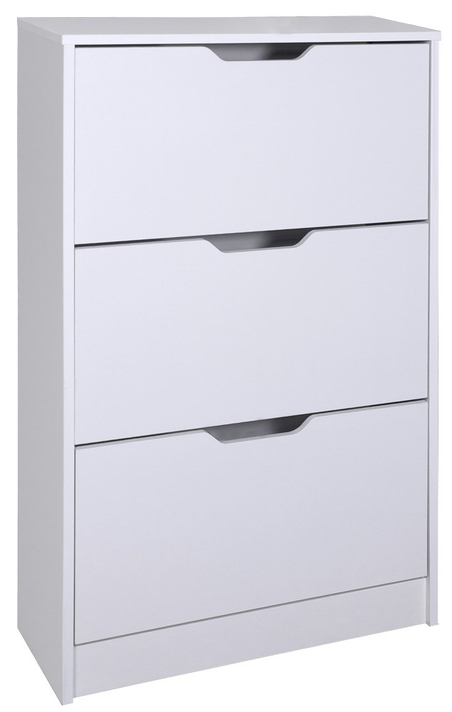 white shoe rack cabinet