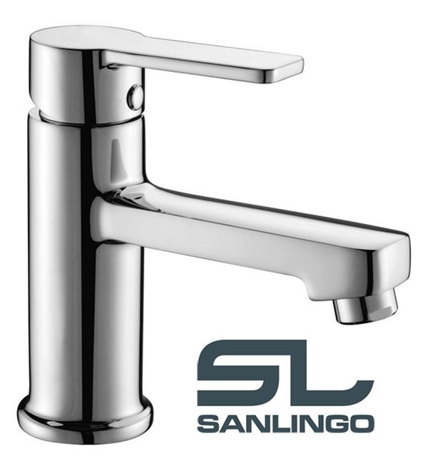 Design Wasserhahn Armatur Kaltwasser 1/2" für einen Wasseranschluss Bad