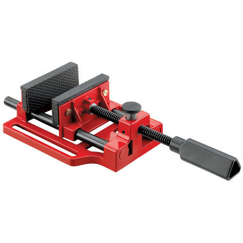 CLARKE Rubber Jawed Quick Release Drill Press Vice 100mm G clamp mount CDV-100QR