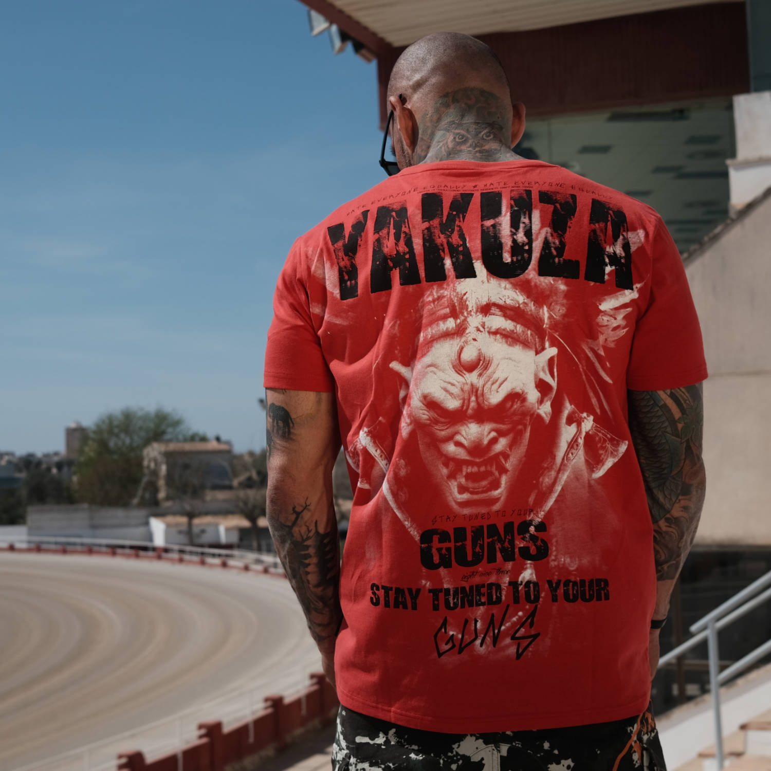 Costume Yakuza Rosso Uomo - Vegaoo