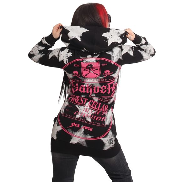 トップス Obelisk Velour&Leather Hybrid Zip Hoodie Skechluxe Elevate Full Zip Jacket -