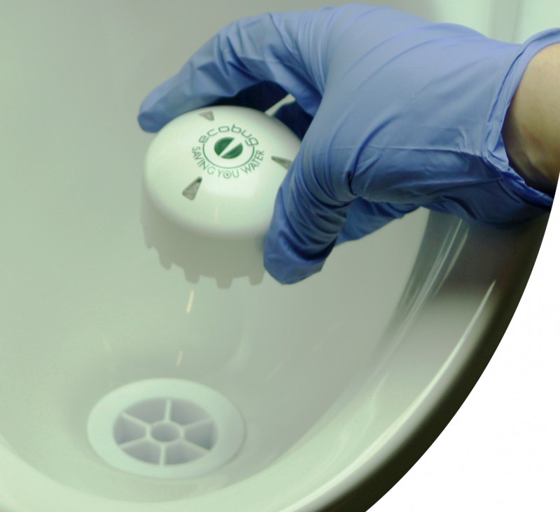 EcoBug® Extra strong urinal cap Waterless urinalsystem Hygiene