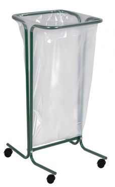 Rubbish Bin Sack Holders Rossignol Tubag Tubular Bag Holder 110l Made Of Steel Available In 4 Colours Bild 1