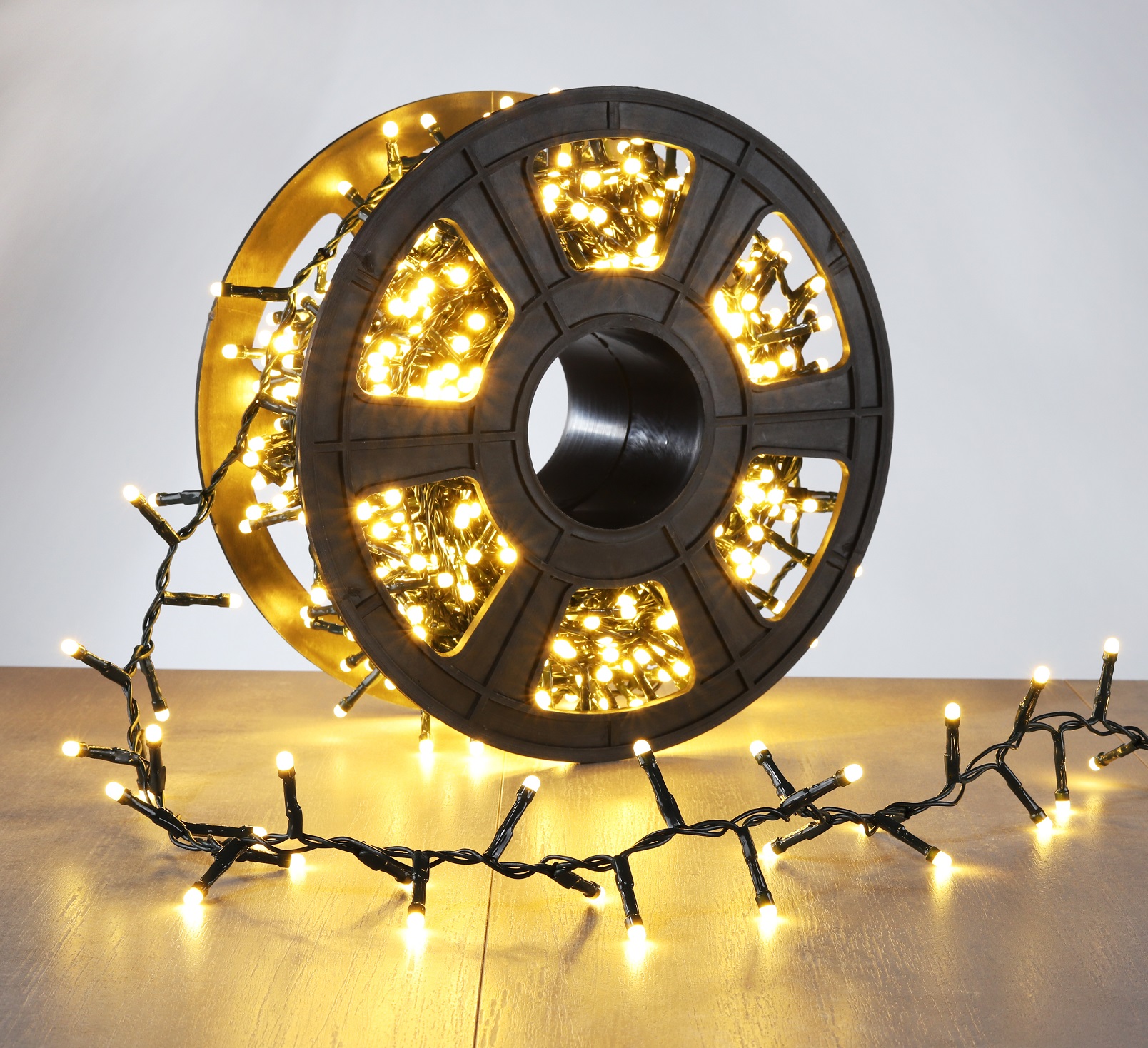 LED warm-weiß Lichterkette außen Lichterschlauch 20 / 10 Meter 1000 /