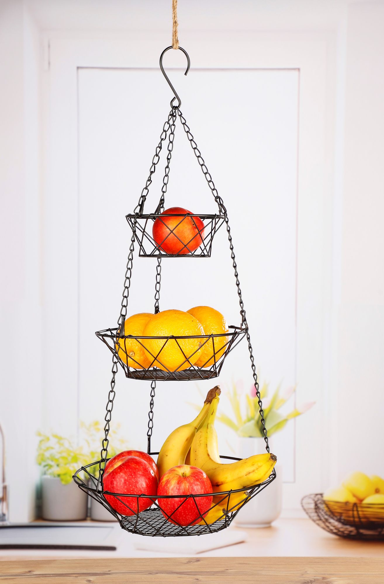 Hängende Etagere mit drei Etagen | Ceres Webshop