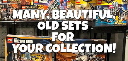 old LEGO® sets for your collection