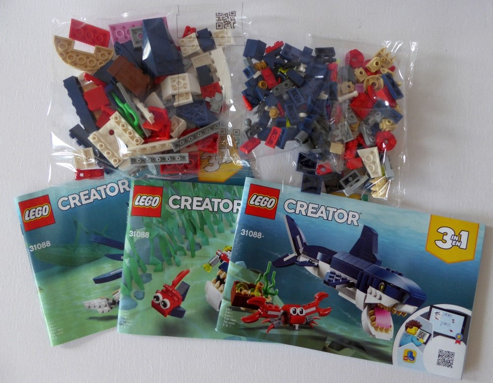 Lego deep discount sea creatures 31088