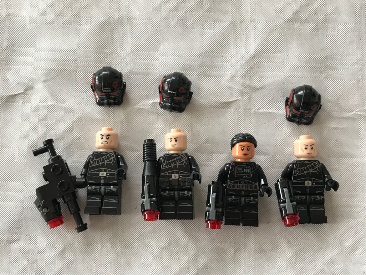 Inferno squad Figuren ohne Helm