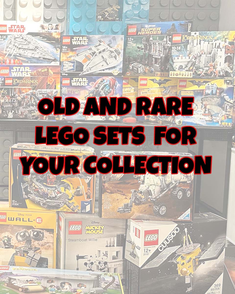 old LEGO sets for your collection