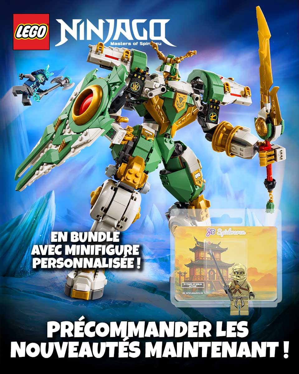     LEGO 71860 15e anniversaire : le robot Titan de Lloyd