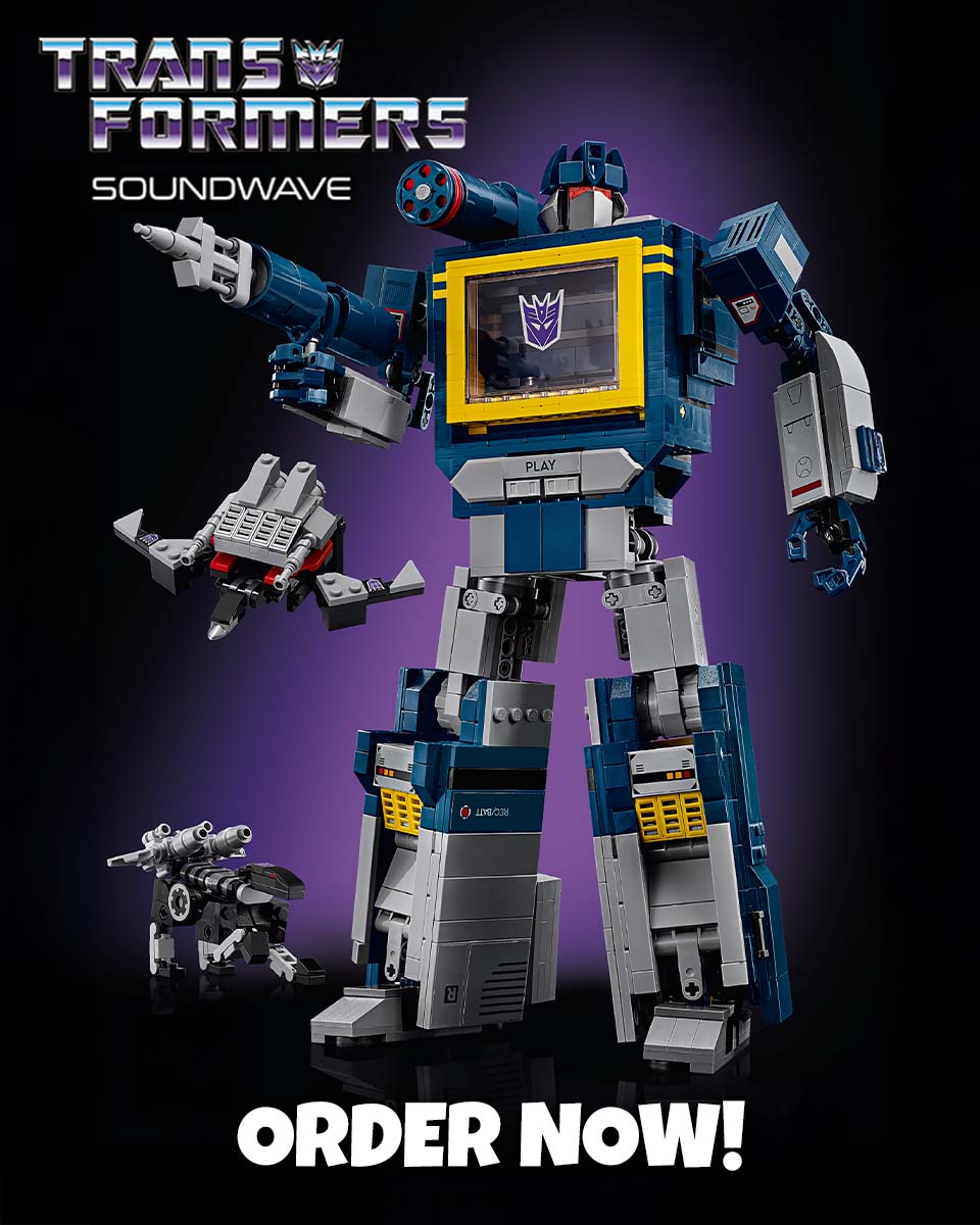 LEGO Transformers Soundwave