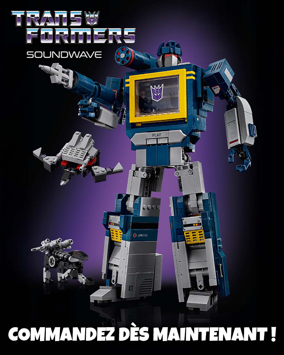 LEGO Transformers Soundwave