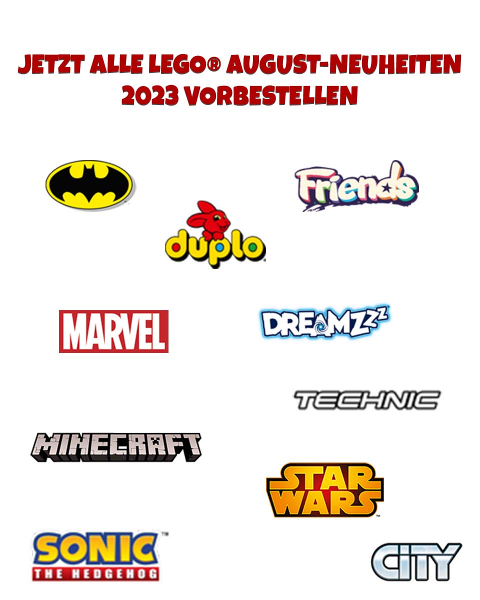 LEGO® Neuheiten August & September 2023