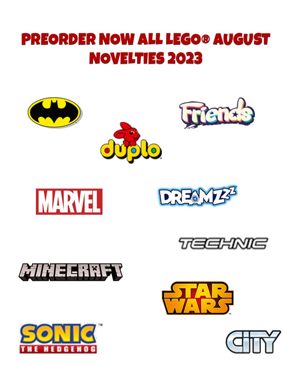 LEGO® Novelties August & September 2023