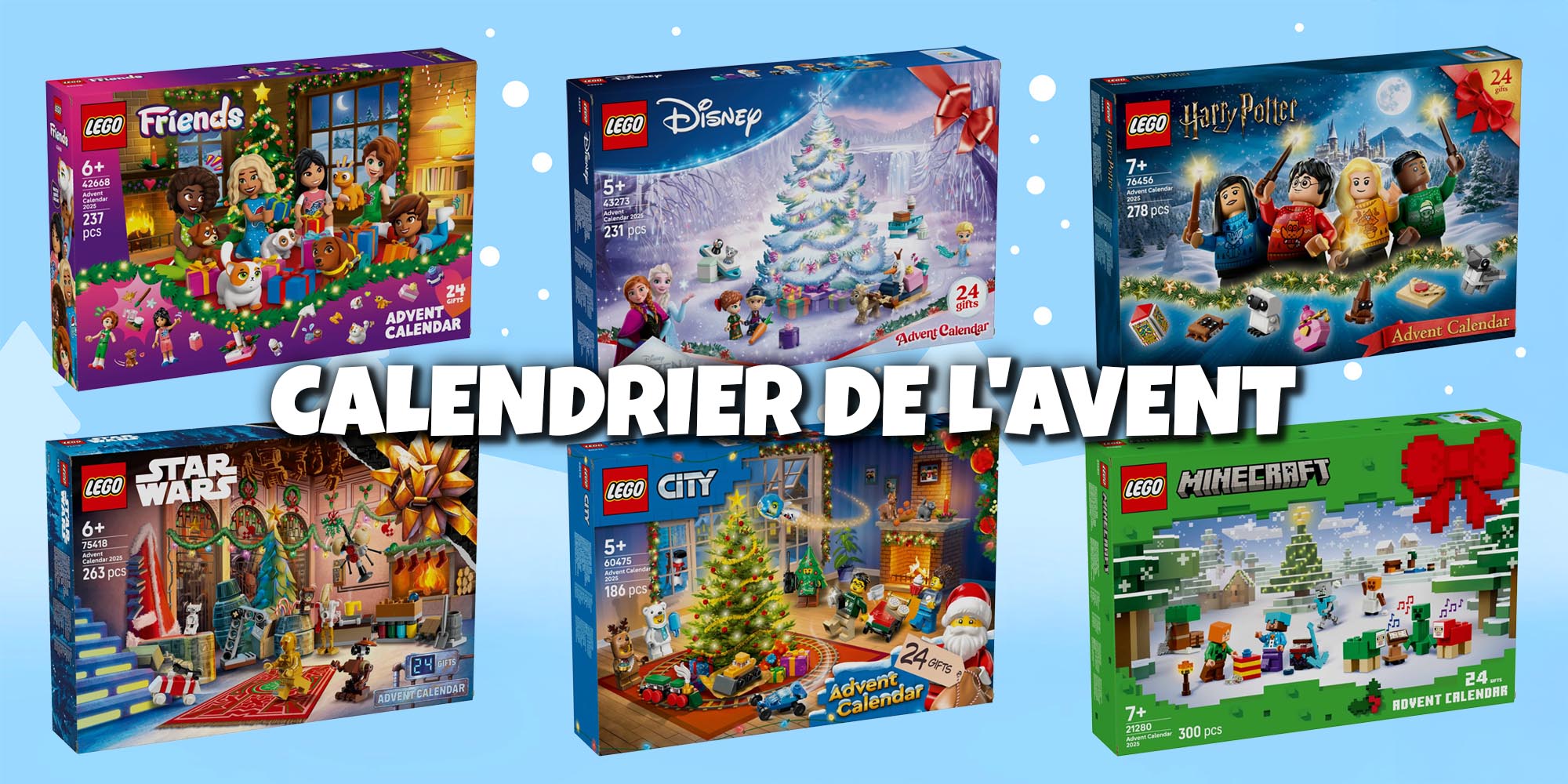 LEGO® Calendrier de l'Avent