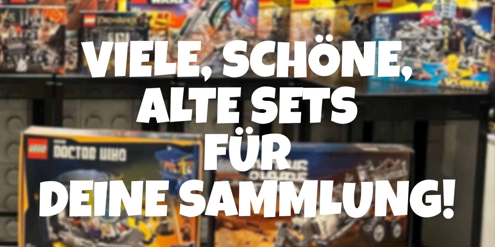 alte LEGO® Sets für Deine Sammlung