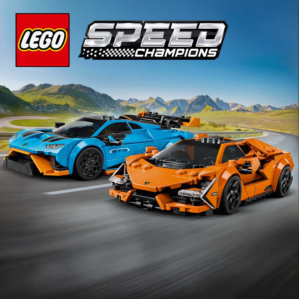     LEGO 77238 Lamborghini Revuelto und Huracán STO