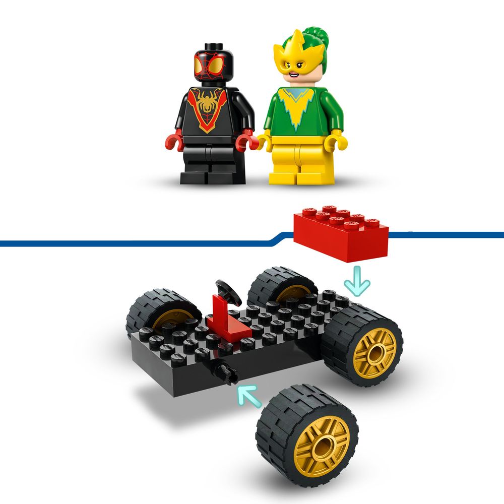 Lego drill car online