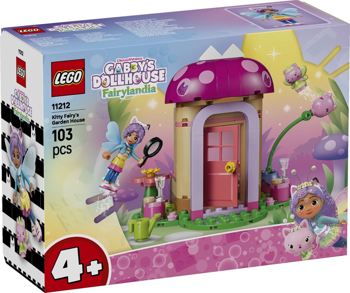 LEGO 11212 Kitty Fees Gartenhaus – Gabbys Puppenhaus Spielset