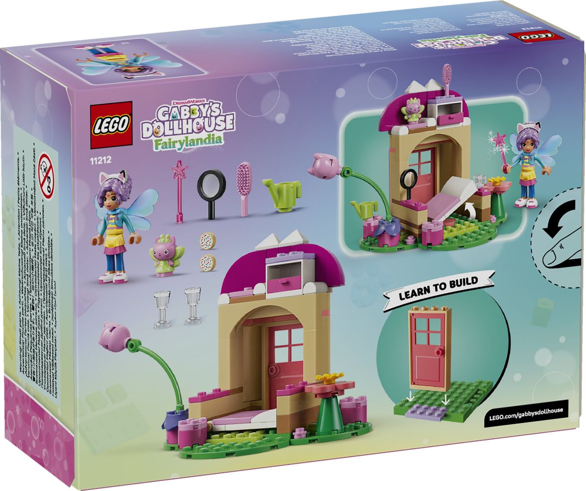 LEGO 11212 Kitty Fees Gartenhaus Detailansicht mit Zubehör