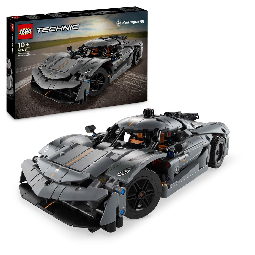 LEGO 42173 Koenigsegg Jesko Absolut Supersportwagen in Grau | JB Spielwaren