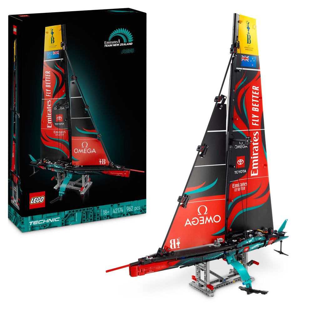 LEGO 42174 Emirates Team New Zealand AC75 racing yacht JB Spielwaren