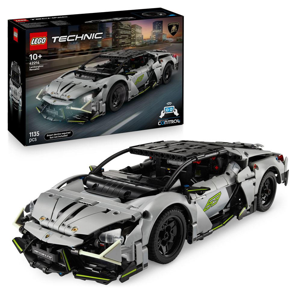LEGO 42214 Lamborghini Revuelto Super Sports Car, JB Spielwaren