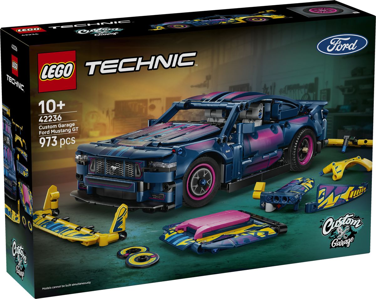 LEGO 42236 Ford Mustang GT Tuning-Werkstatt – Technic Set