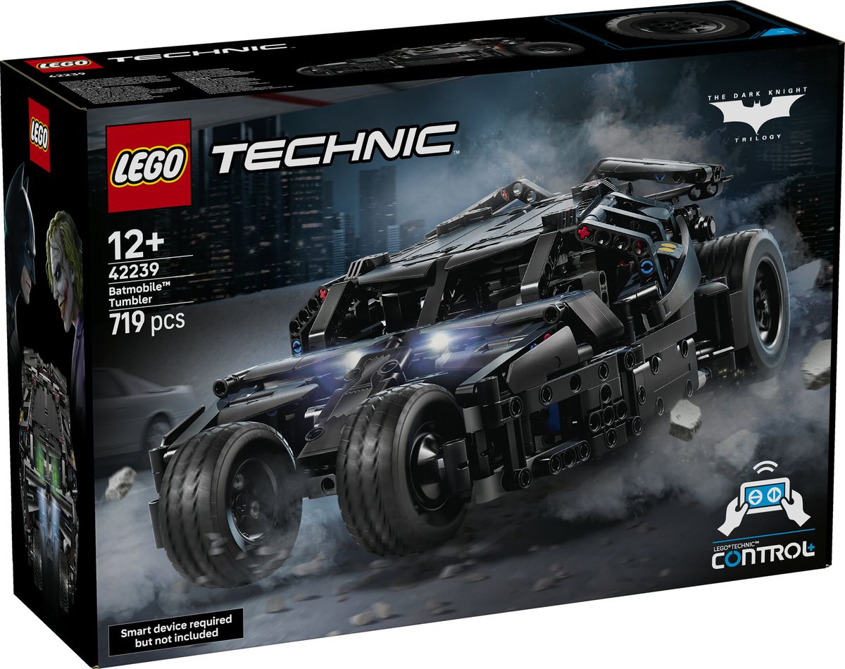 LEGO 42239 Batmobile Tumbler – Technic CONTROL+ Set