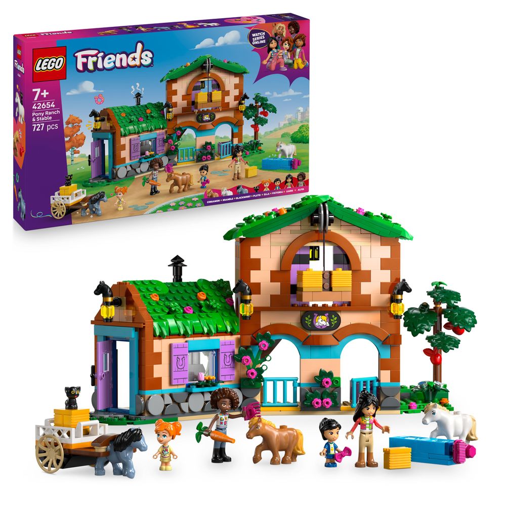 LEGO 42654 Pony Ranch Stable, JB Spielwaren