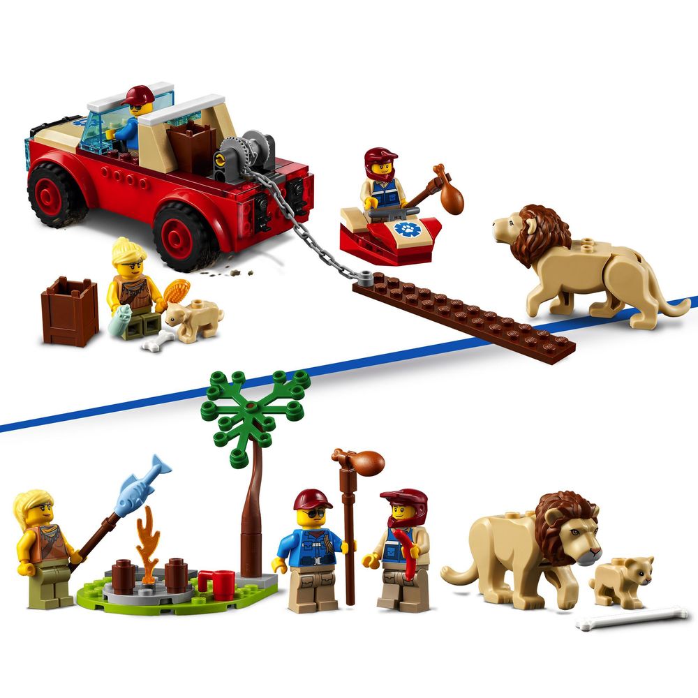 LEGO 60301 Wildlife Rescue Off-Roader JB Spielwaren