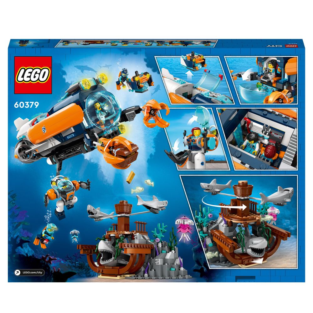 LEGO 60379 Deep-Sea Explorer Submarine JB Spielwaren