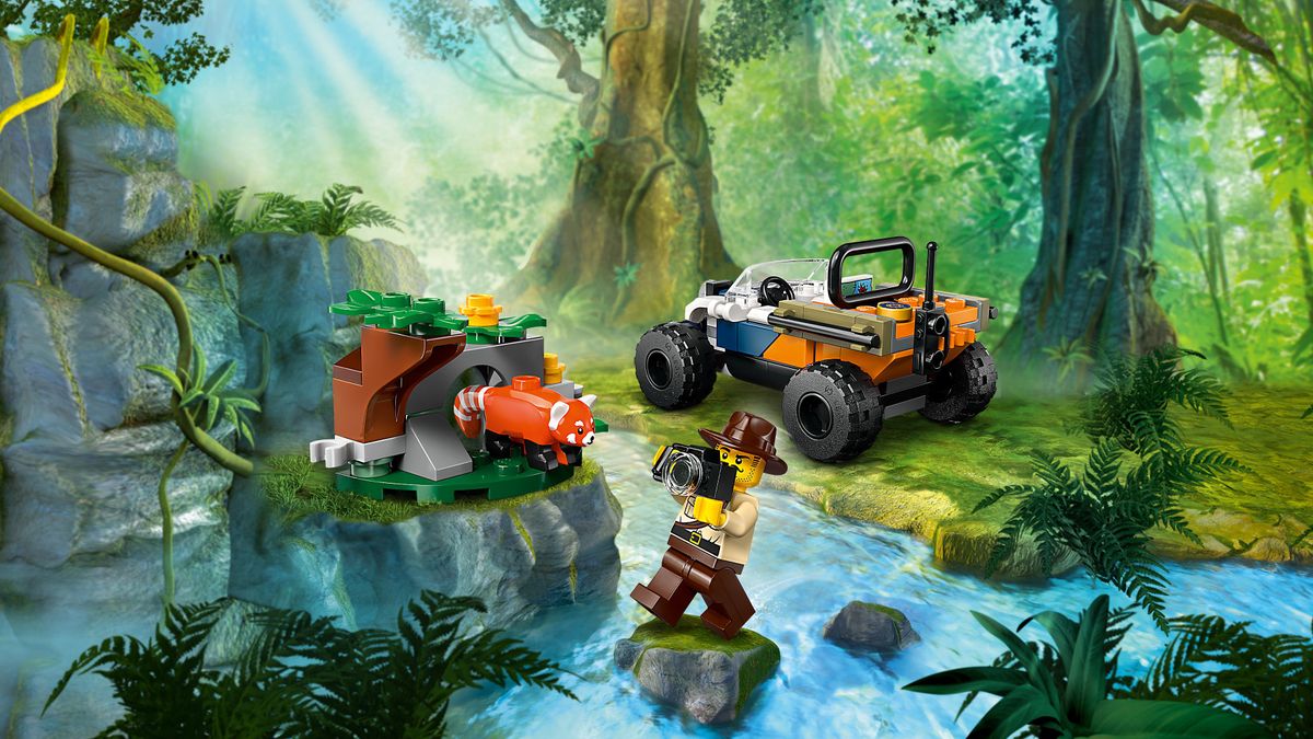 LEGO 60424 Jungle Explorer ATV Red Panda Mission JB Spielwaren