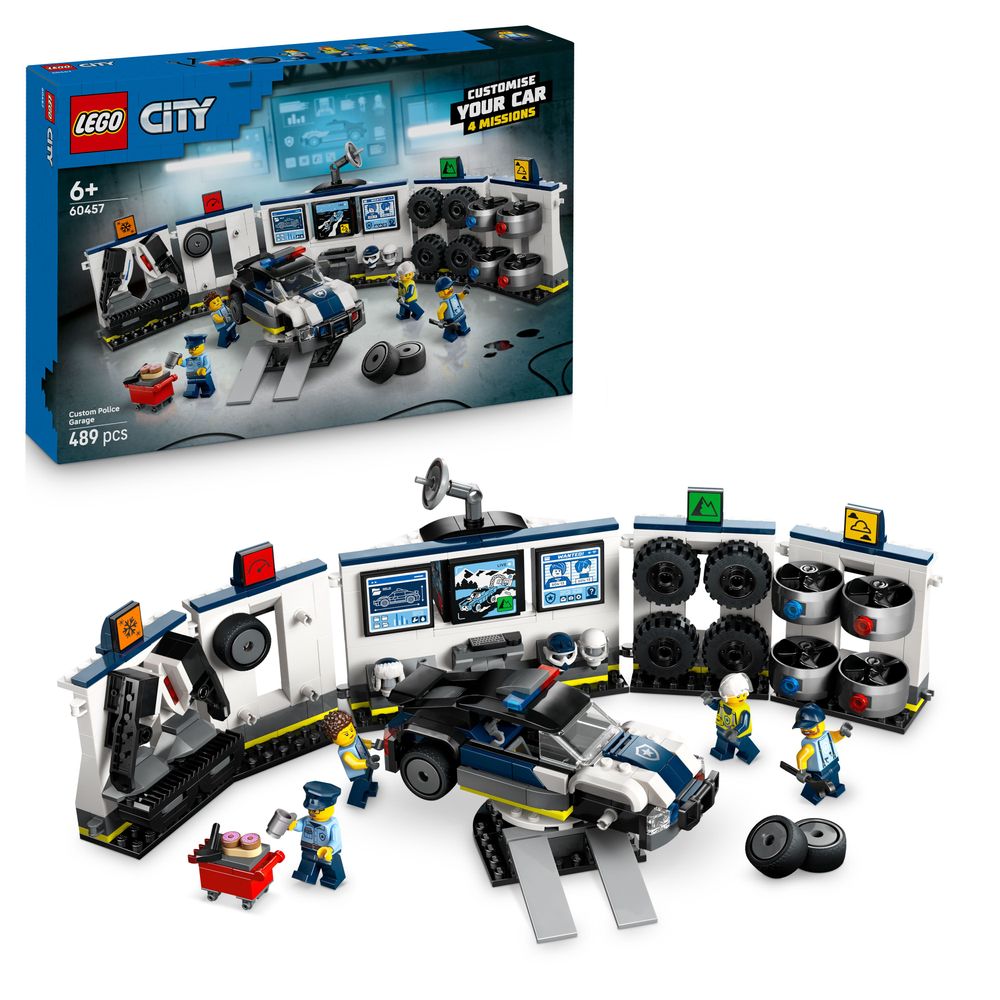 LEGO 60457 Custom Police Car Garage JB Spielwaren