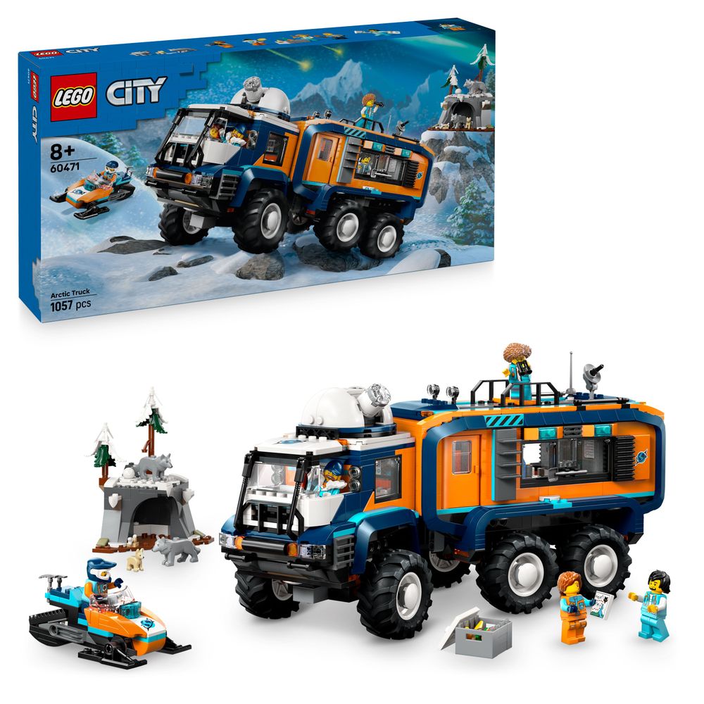 LEGO 60471 Arctic Explorer Science Lab Truck, JB Spielwaren