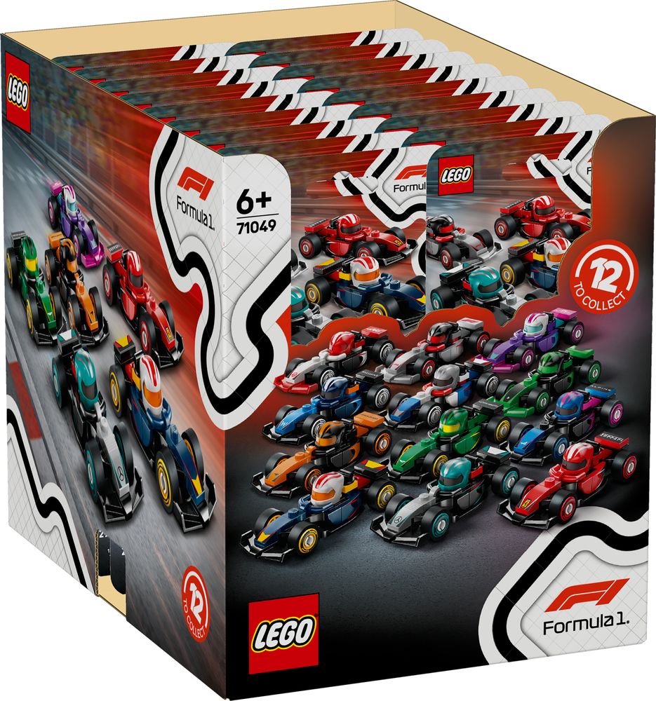 Formula racing cars to collect (whole box) JB Spielwaren