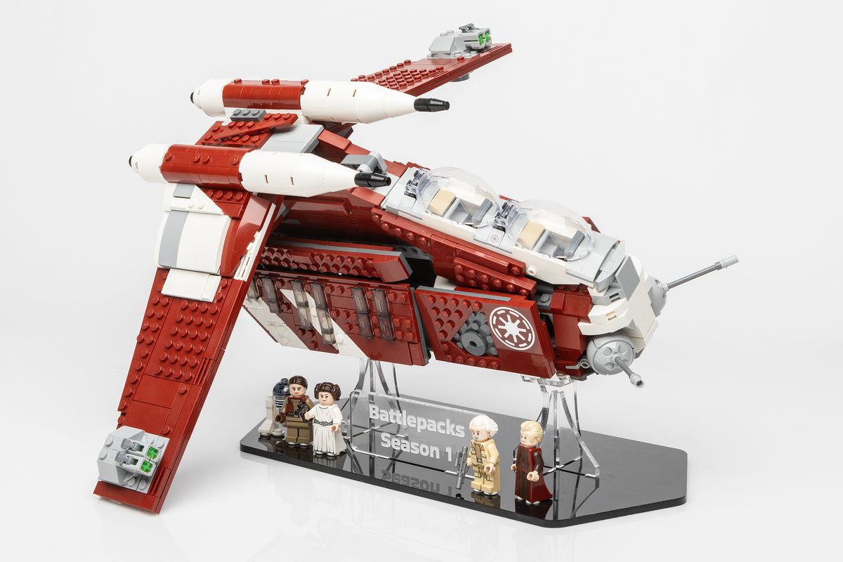 Stand for LEGO® Coruscant Guard Gunship (75354) – BrickShell Cases, JB  Spielwaren