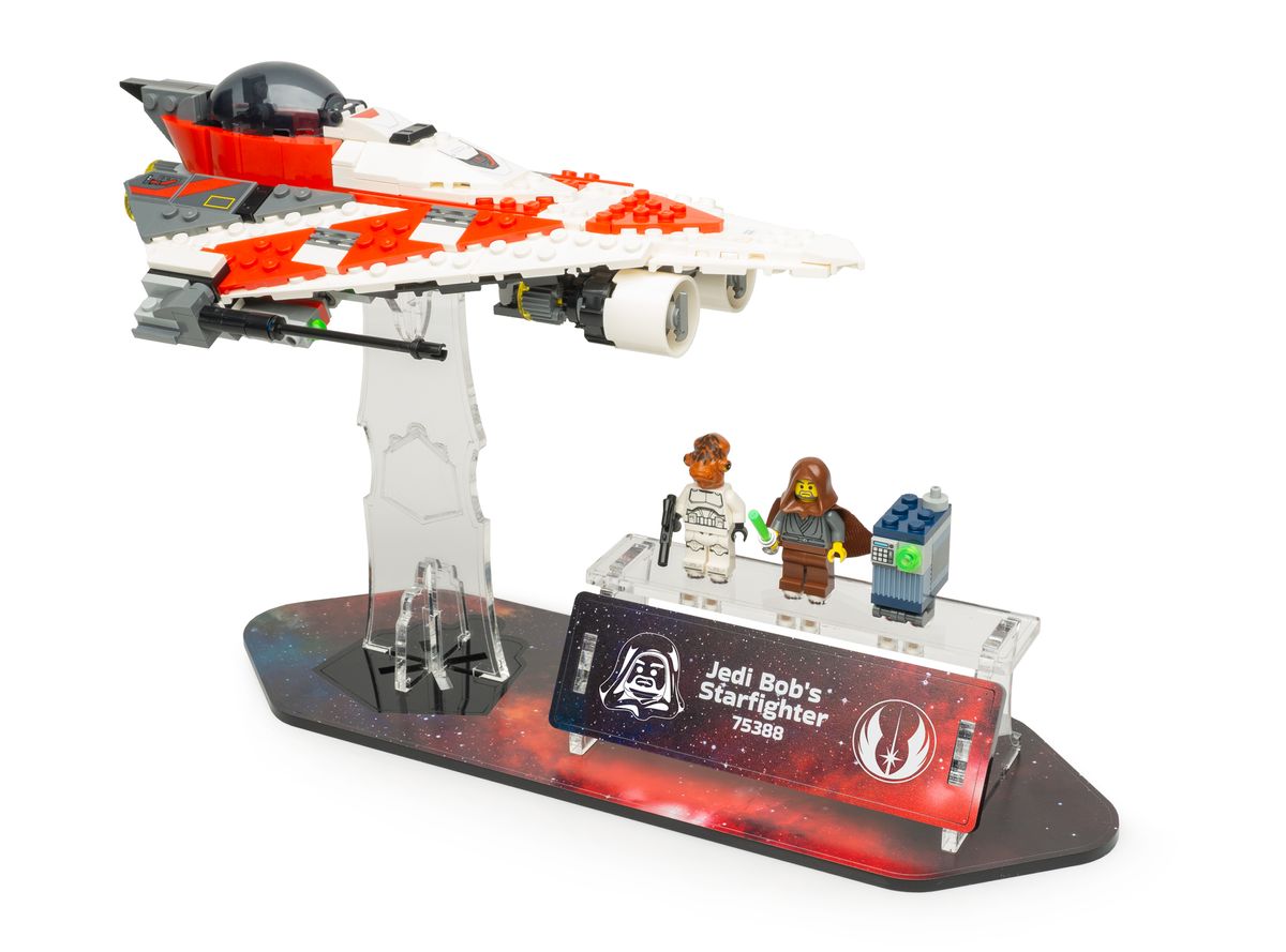 スタンド、ケース Stand for LEGO® Star Wars - Jedi Bob's Starfighter (75388