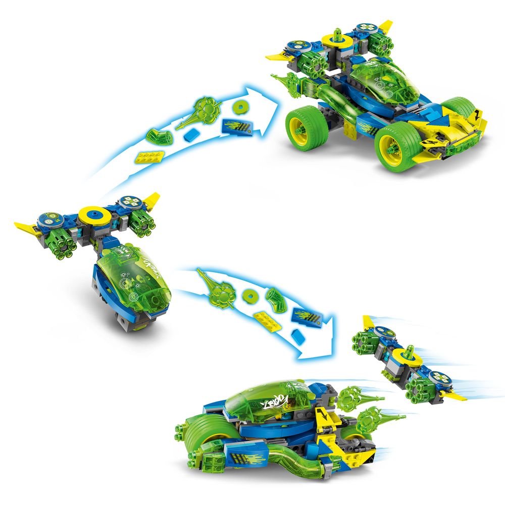 maio  LEGO 71491 Meateo mit dem Z-Blob Action-Rennwagen | JB